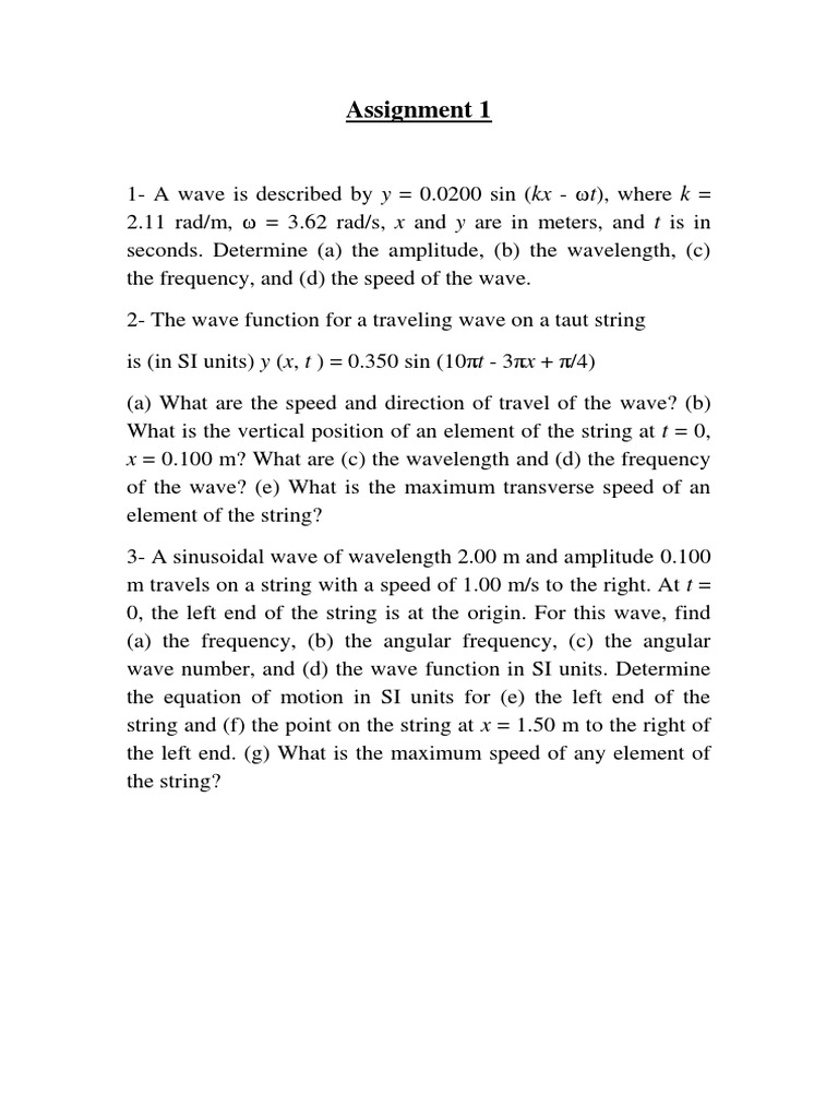 Assignment 1 Power | PDF