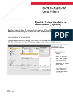 Ejercicio 6 - Importar Datos de Levantamiento