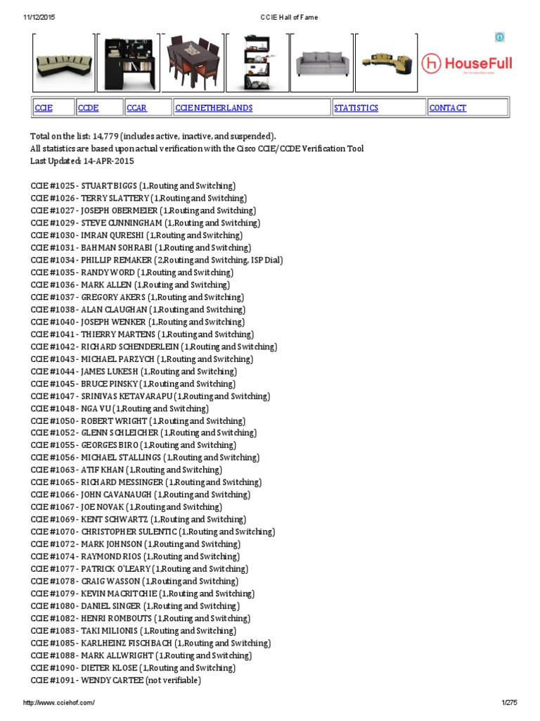 CCIE Hall of Fame | PDF | Business