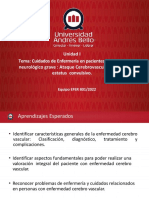 Clase 6 Cuidados de Enfermería en pacientes con riesgo neurológico grave  ACV y Estatus Convulsivo