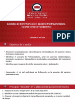 Clase 11 Cuidados de Enfermería en El Paciente Politraumatizado. Trauma Torácico y Abdominal