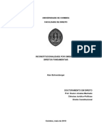 TESE - Inconstitucionalidade Por Omissão e Direitos Fundamentais