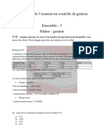 Simulation de L'examen en CDG E3