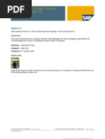 Configuration of ESS Travel Management