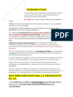 Argumentos A Favor de La Trinidad.