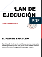 El Plan de Ejecución