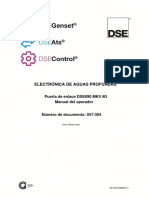 DSE890 MKII 4G Operators Manual Español