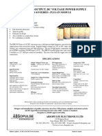 ABSOPULSE - Power Supply AC-DC HBC419 - Data Sheet