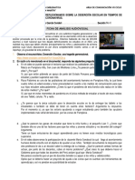 EVALUACION DE DIAGNOSTICO 5TO - Ficha de Análisis Audiovisual
