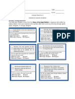 Activity Sheet on Adverbs of Opinion