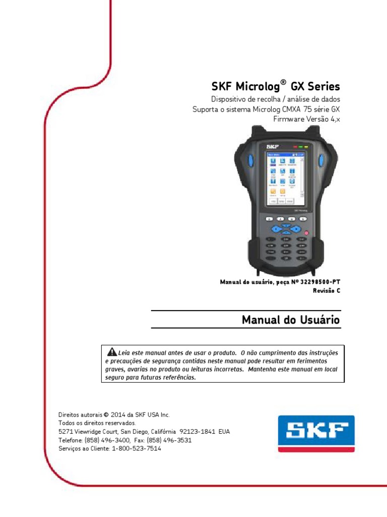 Microlog GX CMXA75 User Manual - v4x - 322985c0-PT | PDF | Dados ...