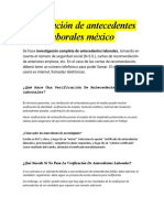 ¿Qué Hace Una Verificación de Antecedentes Laborales?