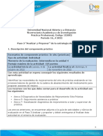 Guía para El Desarrollo Del Componente Práctico y Rúbrica de Evaluación - Unidad 3 y 4 - Paso 3 - Analizar y Proponer