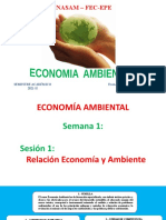 Sesiones 1 y 2 - Economia Ambiental