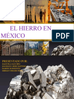 Hierro en Mexico.