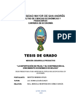 Tesis de Grado: Universidad Mayor de San Andrés