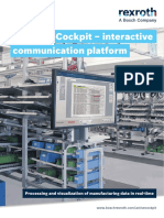 Interactive manufacturing data platform