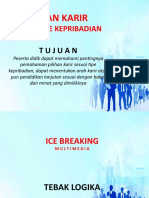 Pilihan Karir Sesuai Tipe Kepribadian