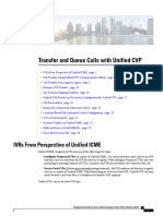 Transfer and Queue Calls With Unified CVP: Ivrs From Perspective of Unified Icme