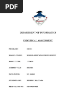 Mobile App Assignment
