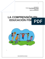 La comprensión en Educación Física Escolar