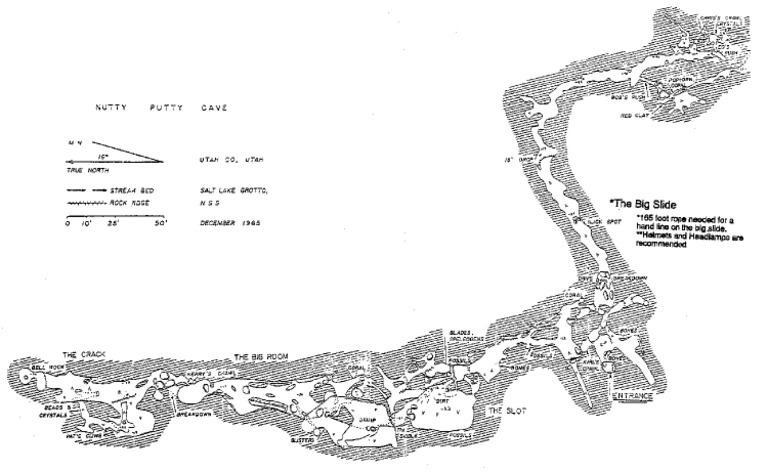 Map Nutty Putty Cave 1 | PDF