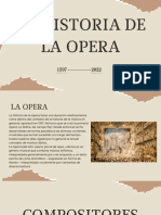 La Historia de La Opera PDF
