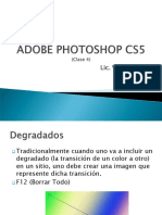 Adobe Photoshop CS5 - Clase 4