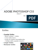 Adobe Photoshop CS5 - Clase 7