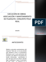 Ejecución de Obras, Adecuación Y Mantenimiento de