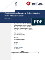 Cuarto Avance Del Proyecto de Investigación, Grupo 3