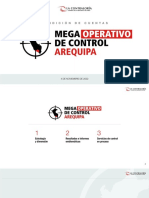 Resultados Del Mega Operativo - AREQUIPA