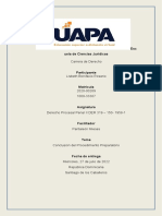 Tarea 1 Derecho Procesal Penal II