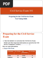 PH Civil Service Exam 101