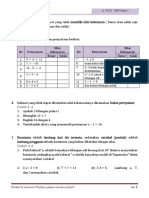 HO Persamaan Linear Satu Variabel SMP Kls 7