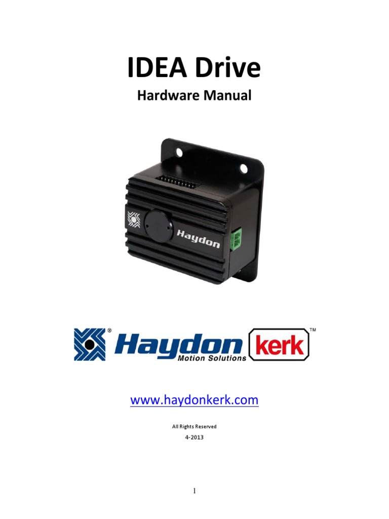 Idea Drive Hardware Manual | PDF | Switch | Usb