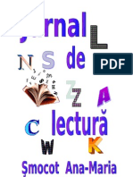 Jurnal de Lectura Clasa A VII-A