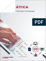 A sintaxe do período composto coordenado e subordinado