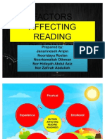 Factors Affecting Reading Readiness