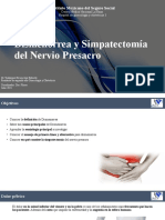 Dismenorrea y Simpatectomía Del Nervio Presacro