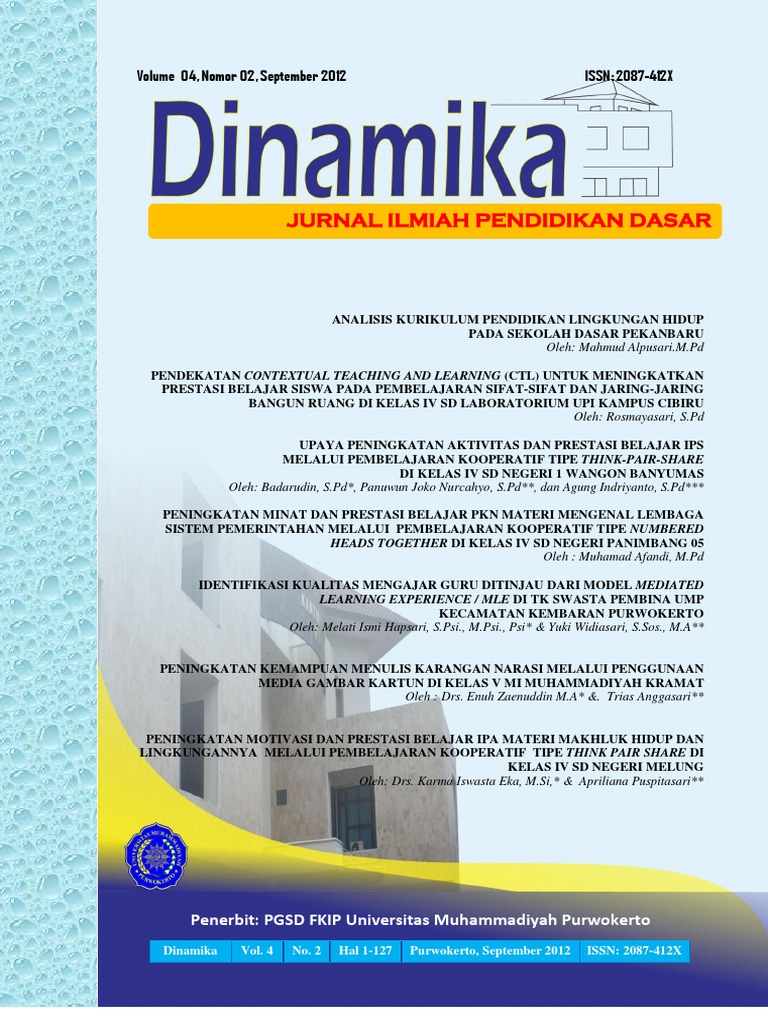 Jurnal Pendidikan Dasar Dinamika | PDF