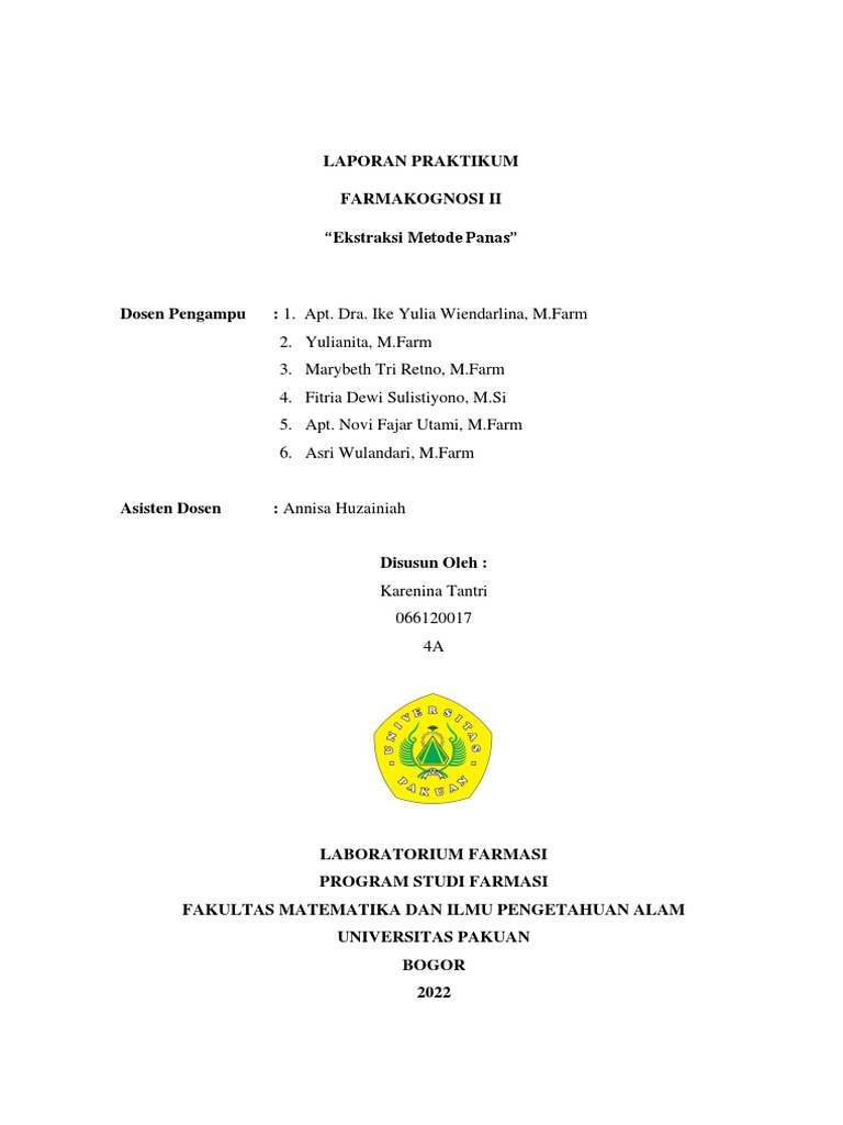 Ekstraksi Panas | PDF