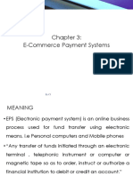 E-Commerce Payment Systems and Marketing Concepts