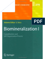 Biomineralization I...Crystallization and Self-Organization Process