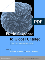 Biotic Response To Global Change... The Last 145 Million Years