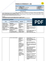 Experiencia de Aprendizaje Vi - 5to Sec. 2022