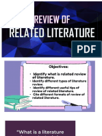Las 11 - Review of Related Literature