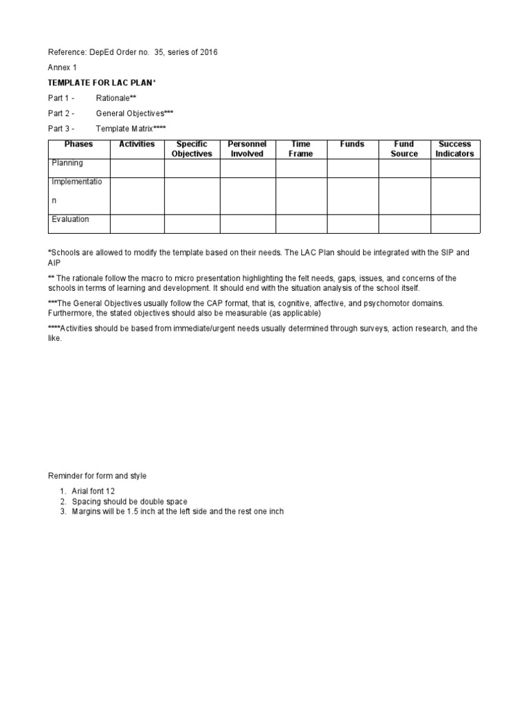 DepEd Order No. 35 | PDF