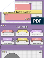 Pengertian Analisis Kontrastif