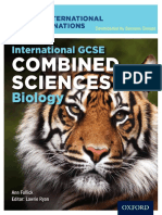 International GCSE Combined Sciences Biology For Oxford International